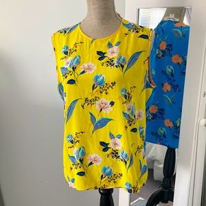 DVF silk blouse